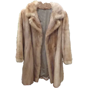 a women's fur coat
