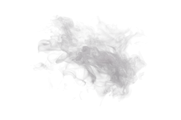 white smoke on a white background