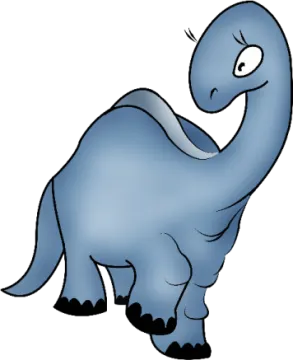 an image of a blue dinosaur