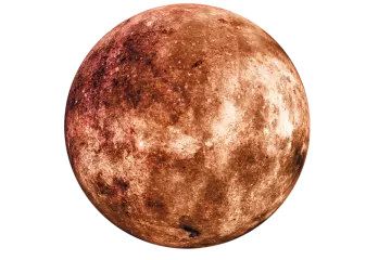an image of the moon on a white background