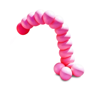 a pink and white heart shaped candy