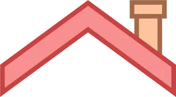 an icon of a house with a chimney