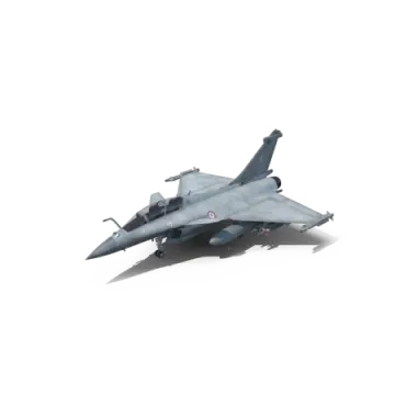 a fighter jet on a white background