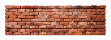 a brick wall with a white background