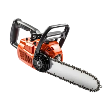 a chainsaw is shown on a white background