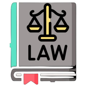 a book with the word law on it