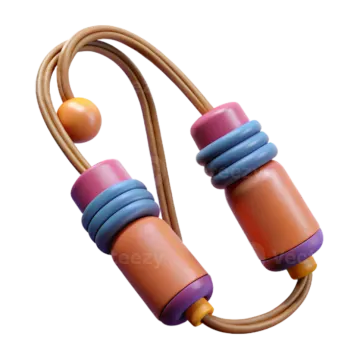 a pair of ear plugs on a white background