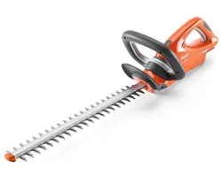 a black and decker hedge hedge trimmer on a white background