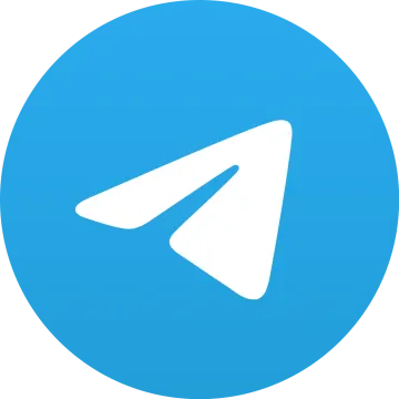 a blue circle with a white arrow icon