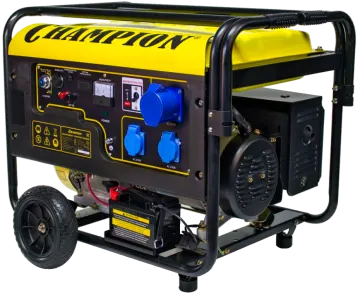a yellow and black portable generator
