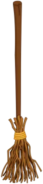 a wooden stick with roots on it