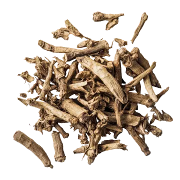 a pile of wood chips