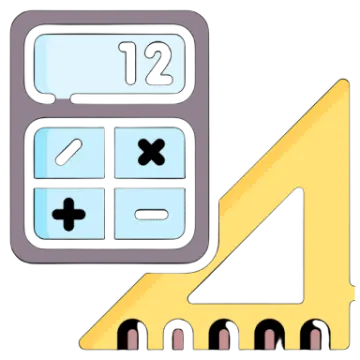 a calculaer with the number 4 on it