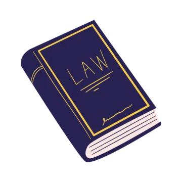 a book with the word law on it