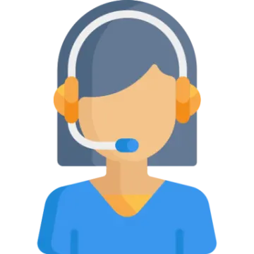 a woman wearing a headset