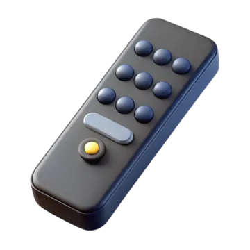 an image of a remote control device