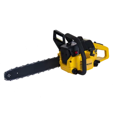 a chainsaw is shown on a white background