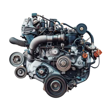 an image of a car engine