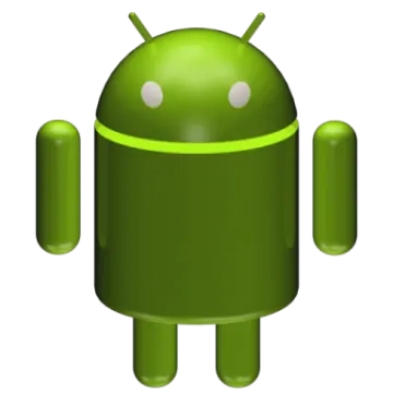 a green android icon