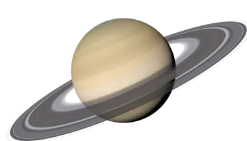 the planet saturn and its rings