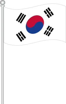 the flag of south korea