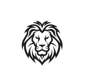 lion head tattoo design