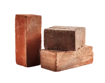 three bricks stacked on top of each other bricks