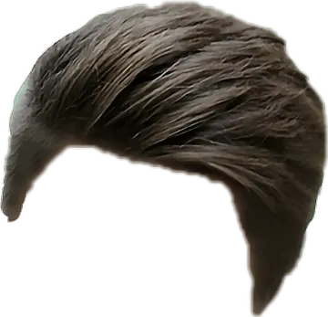 a close up of a man's hair