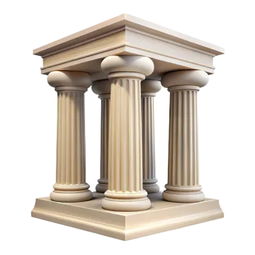 a 3d model of an ancient building