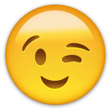 a yellow smiley face with a smile