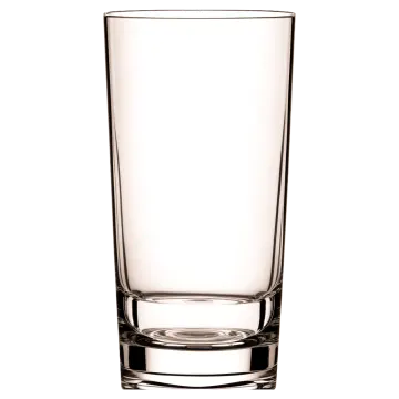 a glass of water on a white background