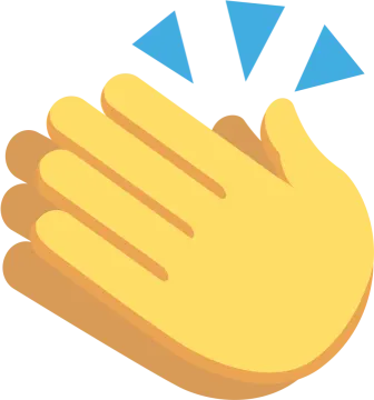 a pair of yellow gloves with blue arrows pointing up