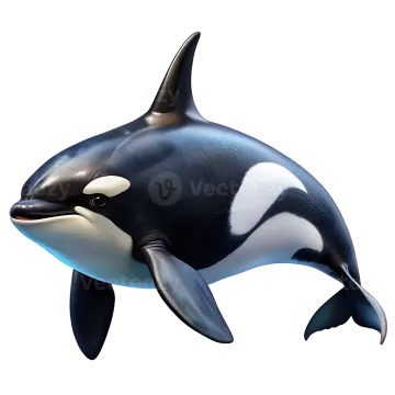 an orca killer whale with its mouth open