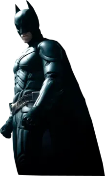 a man in a batman costume holding a gun