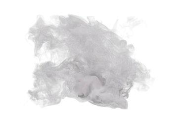 white smoke on a white background