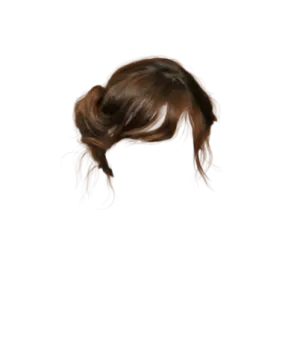 a woman's hair is shown on a white background