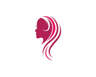 the logo for a hair salon