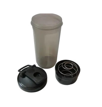 a plastic cup with a lid and an open lid
