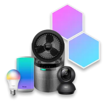 an image of a fan, light bulb and other items