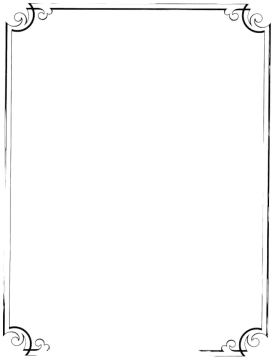a black and white image of a square frame