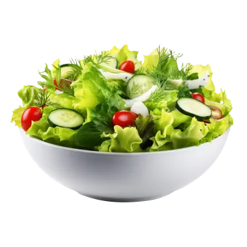 a white bowl filled with salad and vegetables