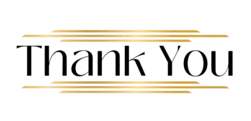 the logo for thank you