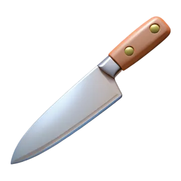 a knife with a wooden handle on it