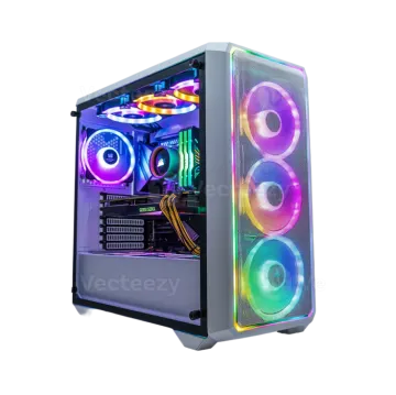 a large main image of the cougant gaming pc computer case