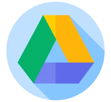 the google logo in a circle