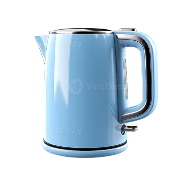 an electric kettle on a white background