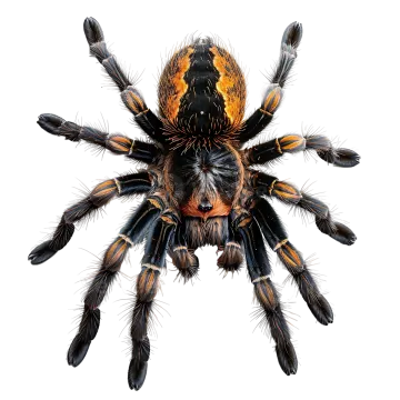 An illustration of a tara spider