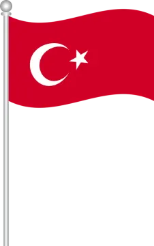 the flag of turkey