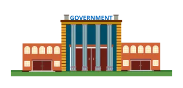 a building with the word government written on it