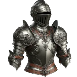 the armor of a knight